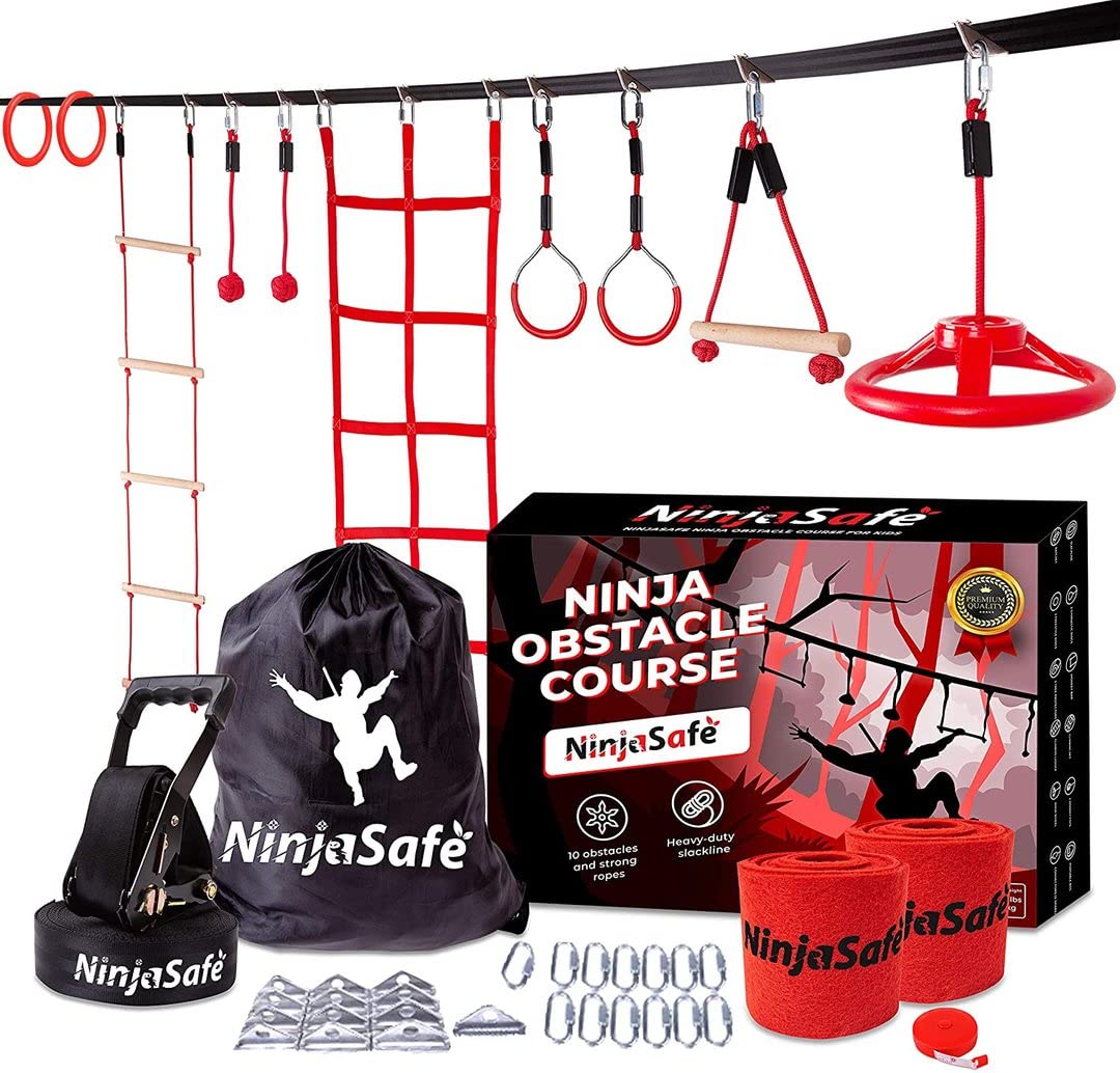 Ninja Warrior Obstacle Course Girls