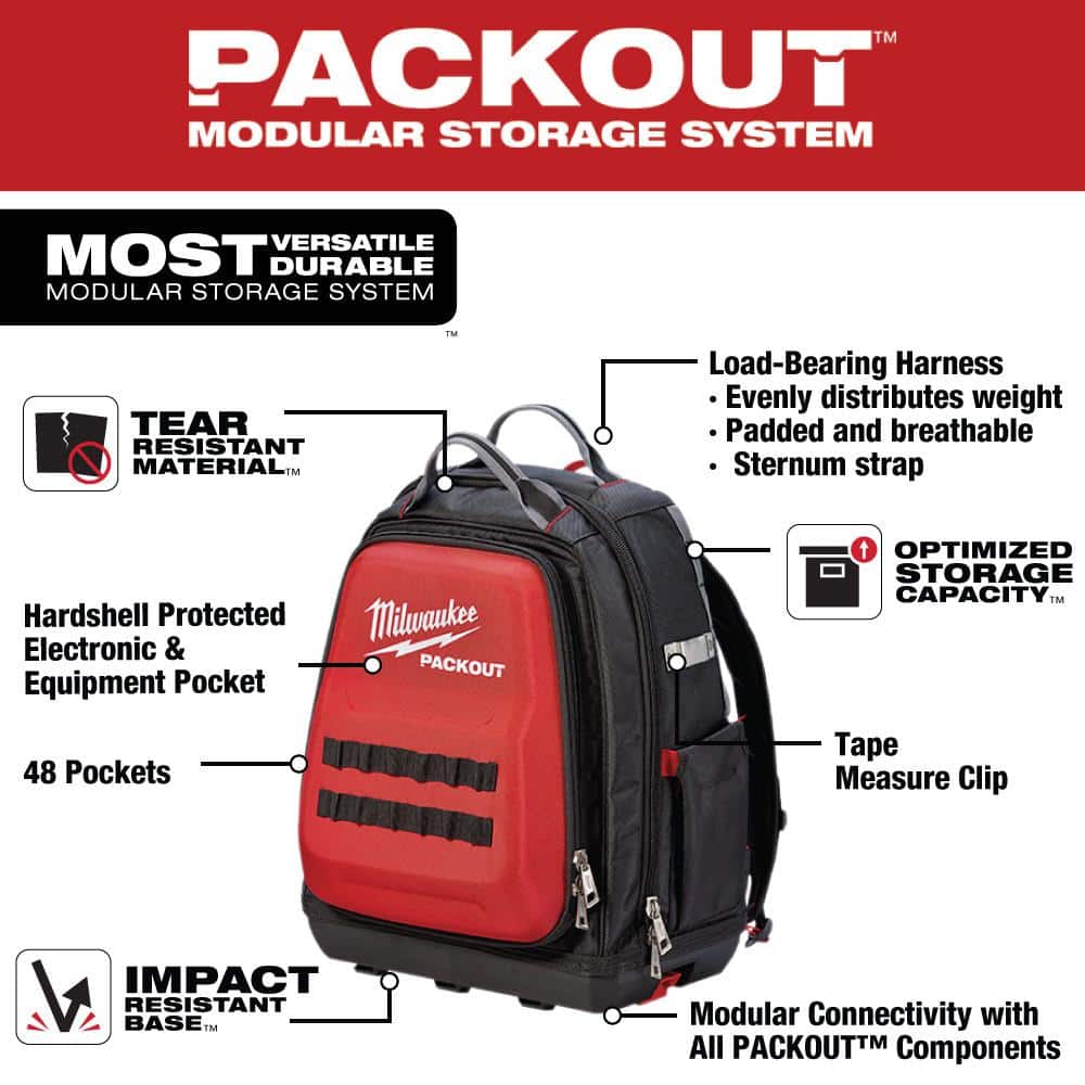 15 in. PACKOUT Backpack 48-22-8301