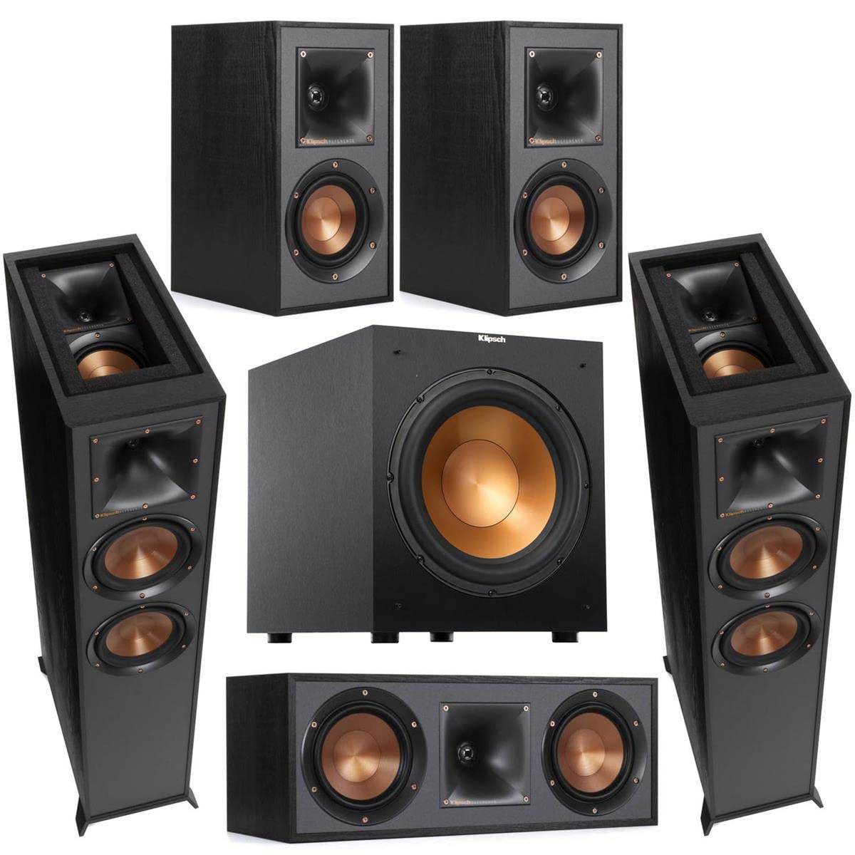 Klipsch Reference Standing Subwoofer Bookshelf