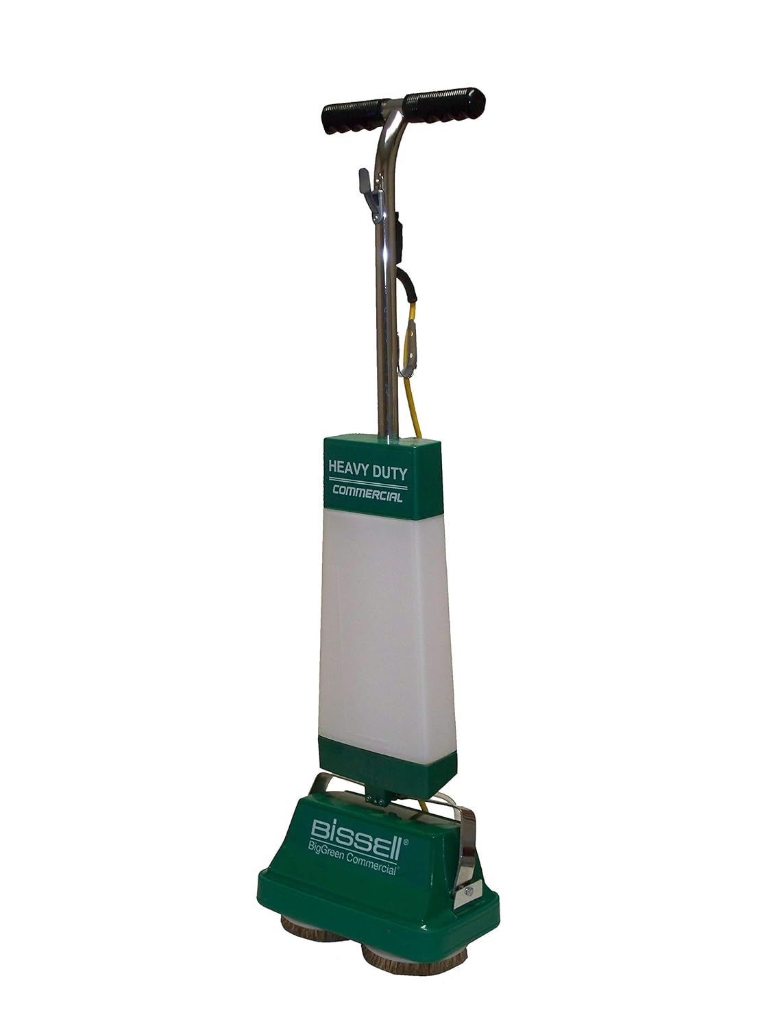 BISSELL BigGreen BGFS5000 Portable Floor Scrubber & Polisher, 12��� Cleaning Path, 4.2 Amp Motor, White/Green