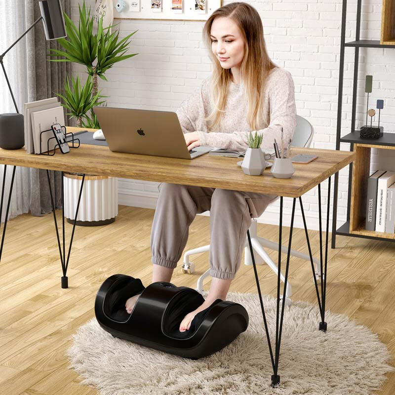 Shiatsu Foot Massager With Heat Amp Remote Kneading Amp Rolling Feetlegcalfarmankle Electric Massage Machince