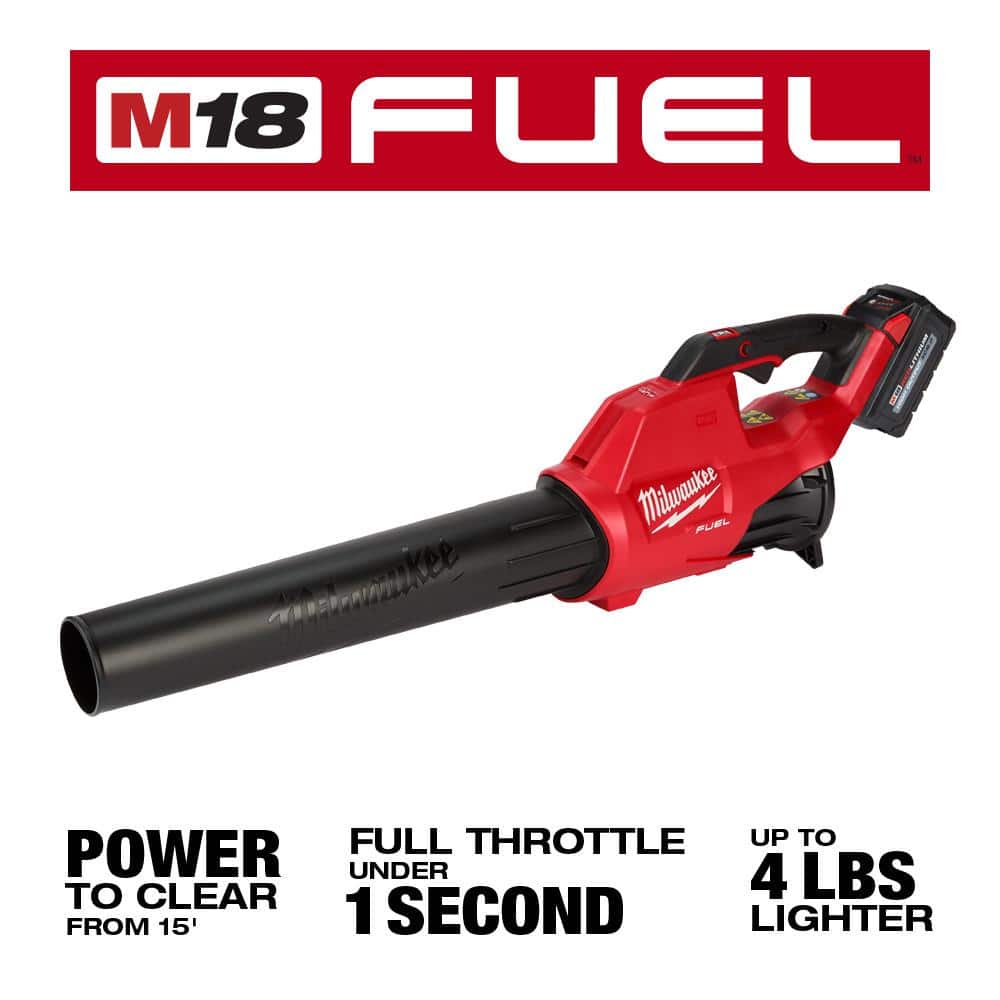 M18 FUEL 120 MPH 450 CFM 18-Volt Lithium-Ion Brushless Cordless Handheld Blower Kit with 8.0 Ah Battery, Rapid Charger 2724-21HD
