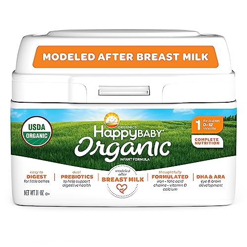 Happy Baby Organic Formula Packaging