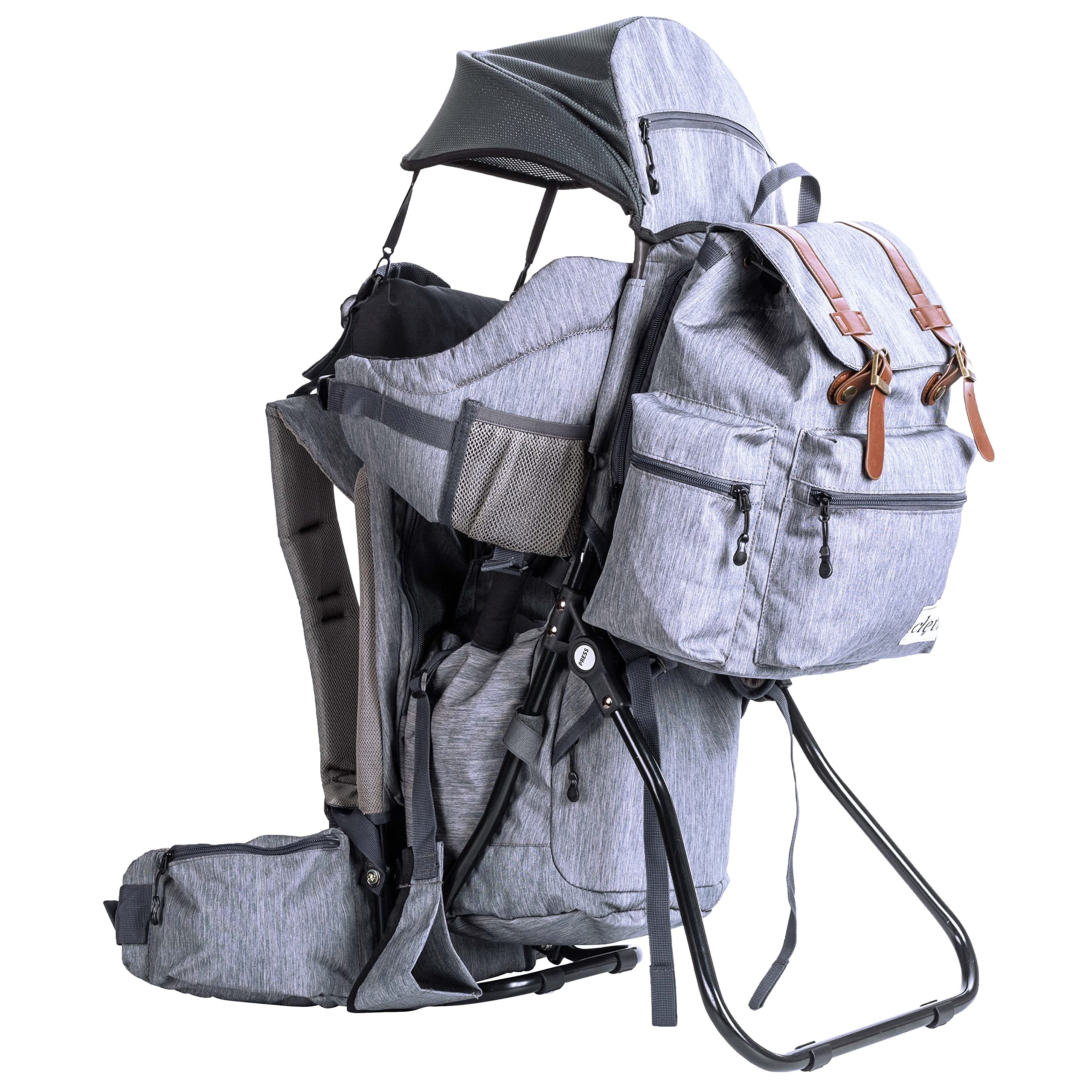 Clevr Explorer Backpack Carrier Heather