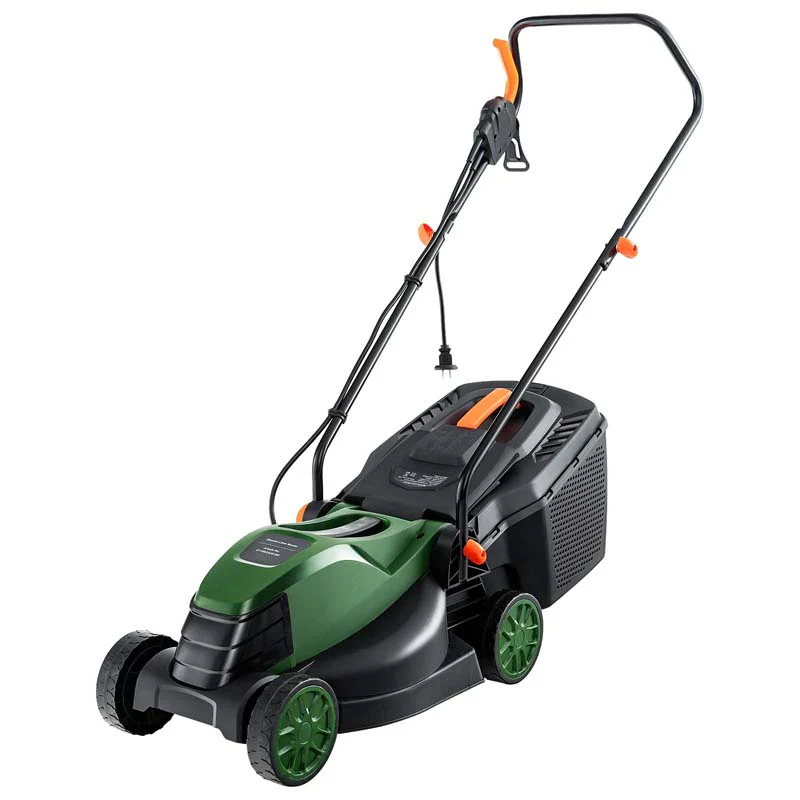 10 Amp 13Quot Electric Push Lawn Mower 2 In 1 Walk Behind Lawnmower With Collection Box 3 Adjustable Height Position