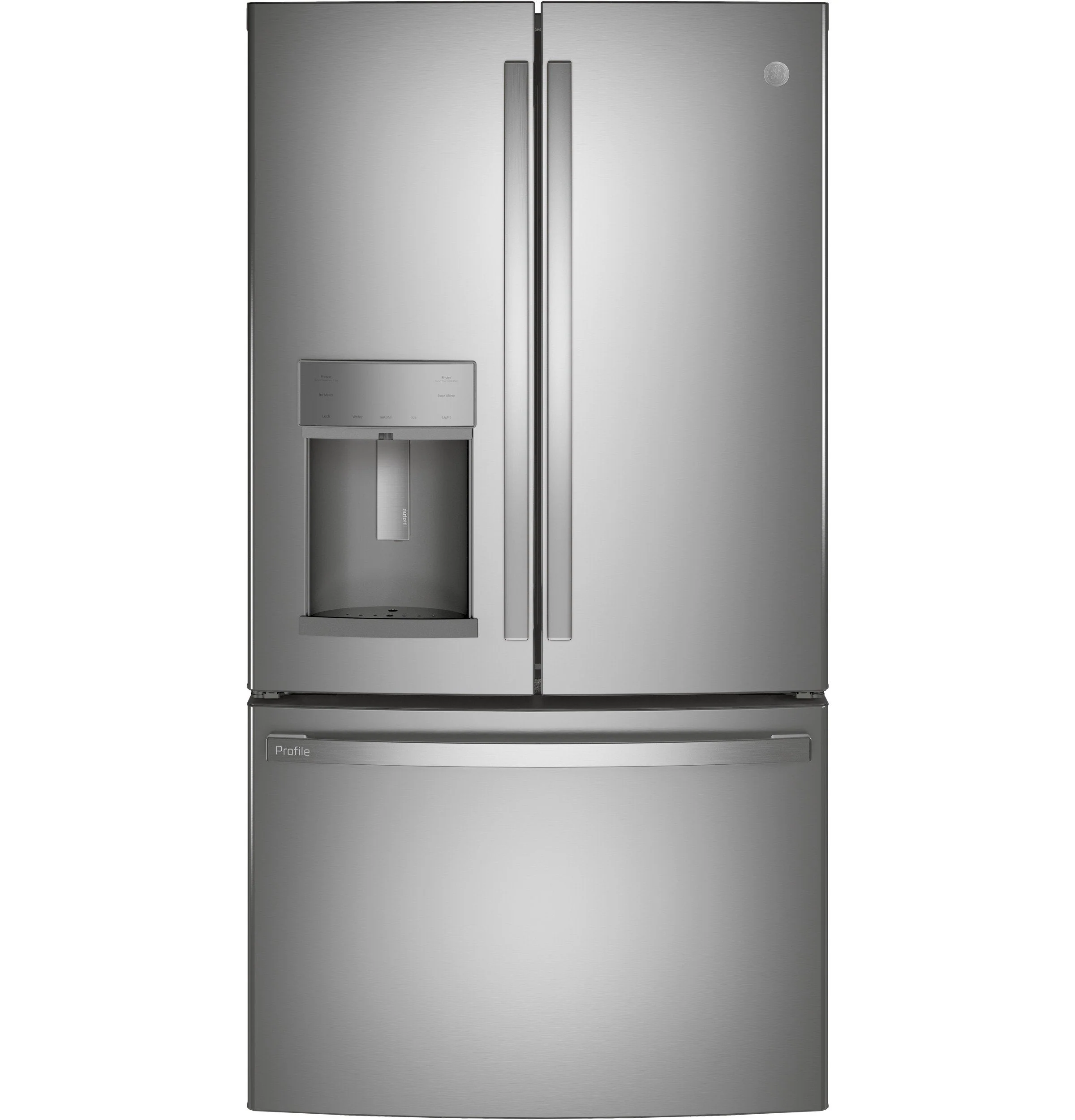 GE Profile? Series ENERGY STAR? 27.7 Cu. Ft. Fingerprint Resistant French-Door Refrigerator with Hands-Free AutoFill
