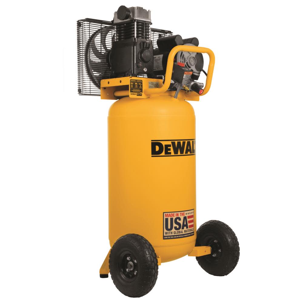 25 Gallon 200 PSI Portable Vertical Electric Air Compressor