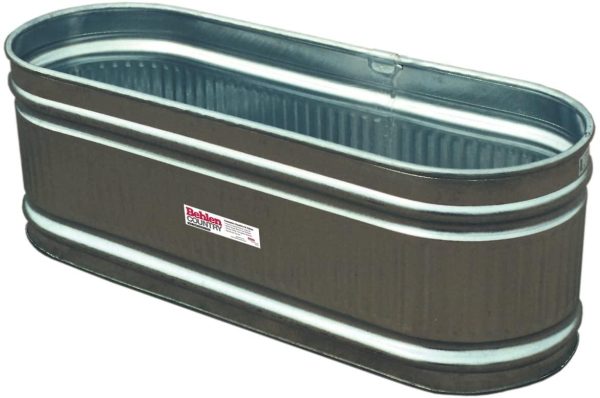 Behlen Country RE226 169 Gallon Galvanized Round End Tank