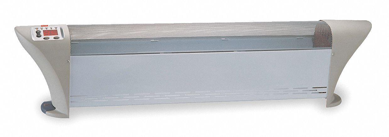Dayton Prtble Elctrc Bsebrd Heatr,38 7/8���L,120V 1EVG2