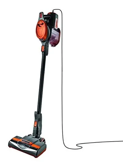 Shark Rocket HV301 Ultra-Light Corded Bagless Vacuum, Swivel Steering, for Carpet & Hard Floors, Gray/Orange