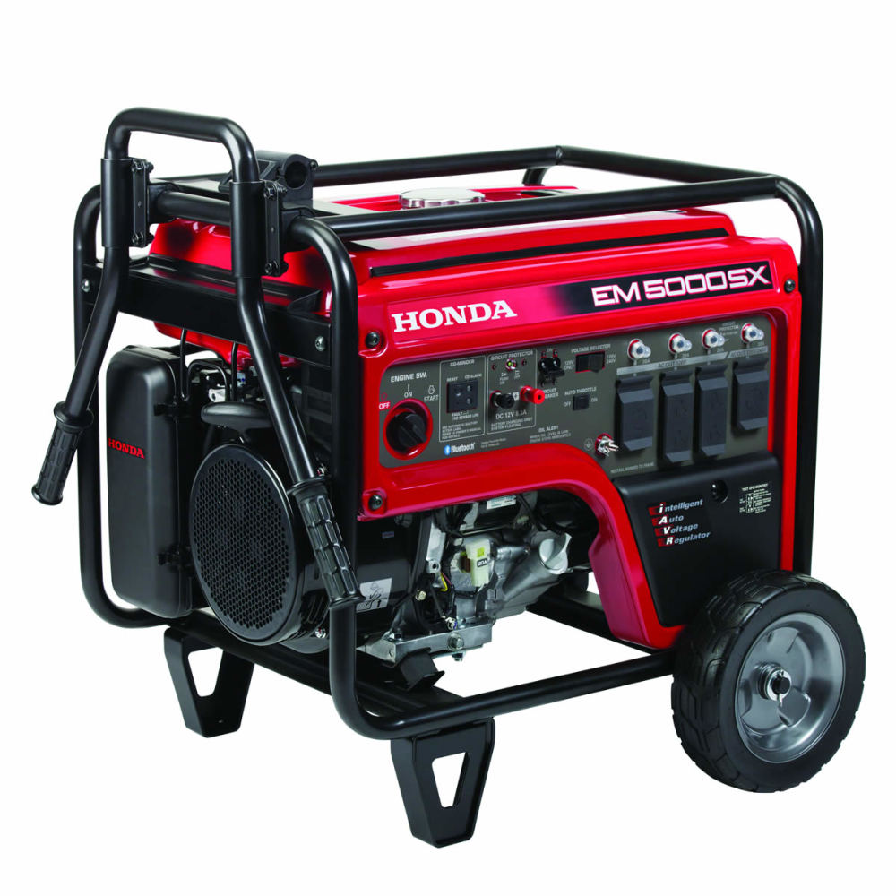 Generator Gas Portable 389cc 5000W with CO Minder