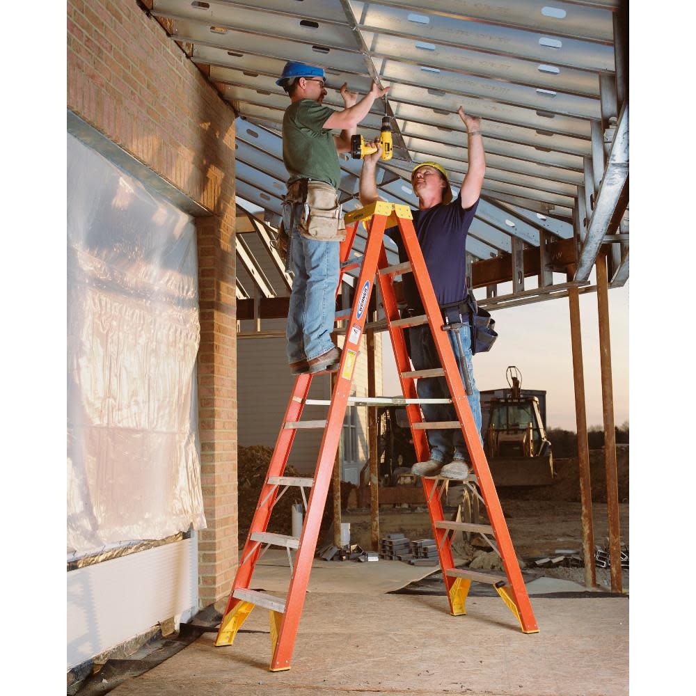8 Ft. Type IA Fiberglass Twin Ladder