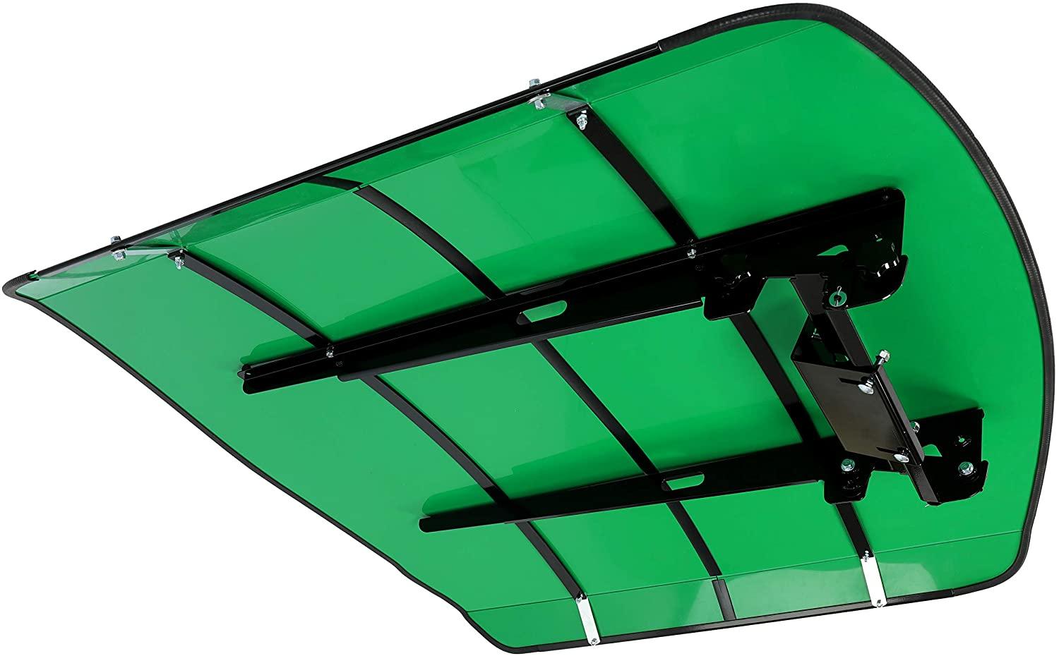 HECASA Green Tractor Canopy Compatible with All ROPS 48���?X 52���?Equipped Tractors with a 2���?x 2���?or 2���?x 3���?ROPS (Will Add About 4�� to The Height of The Tractor)