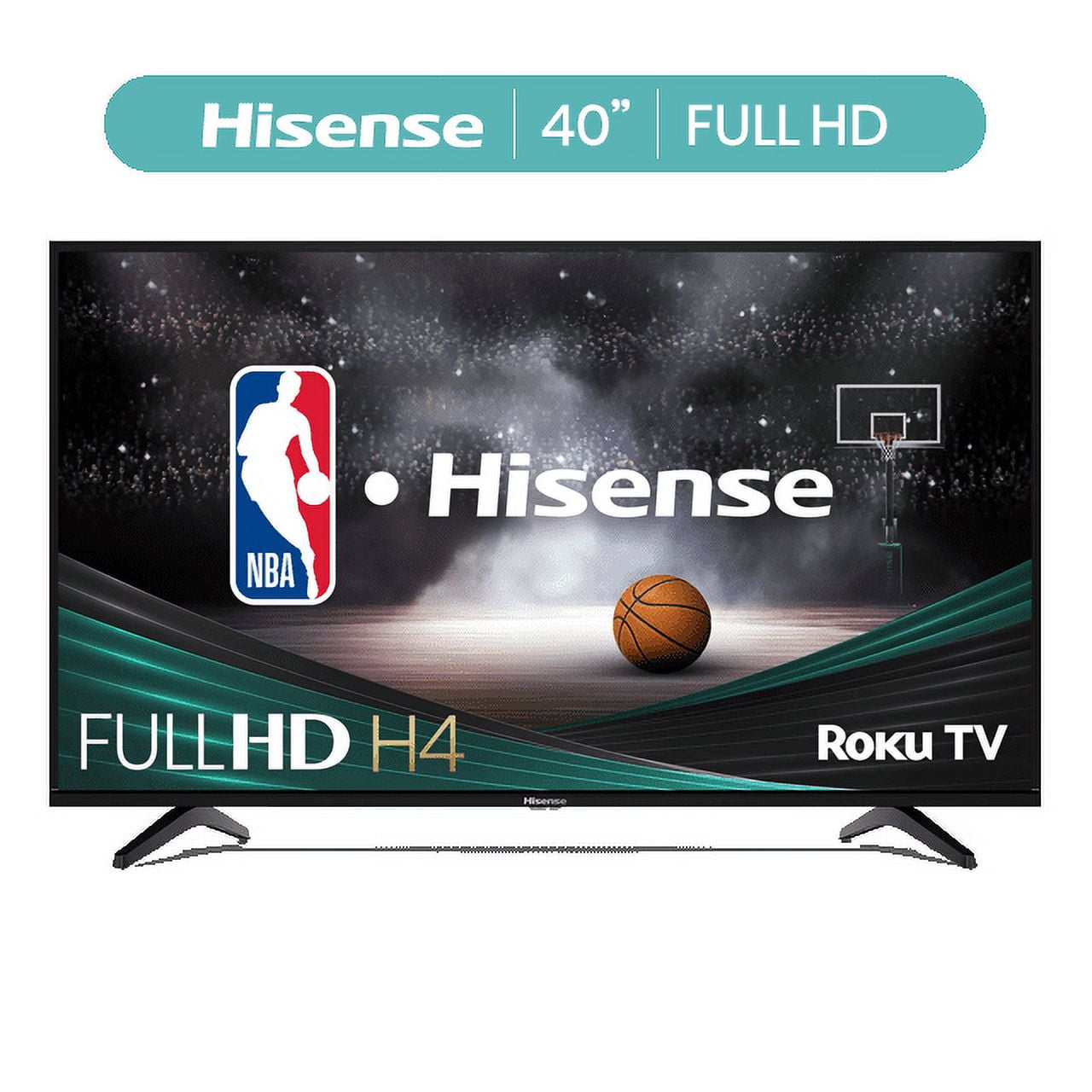 Hisense 40��� Full HD Roku Smart LED TV �C Model 40H4030F1, Motion Rate 120, DTS Sound