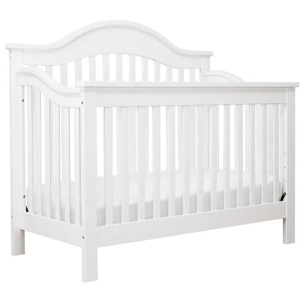 DaVinci Jayden 4-in-1 Convertible Wood Crib in White
