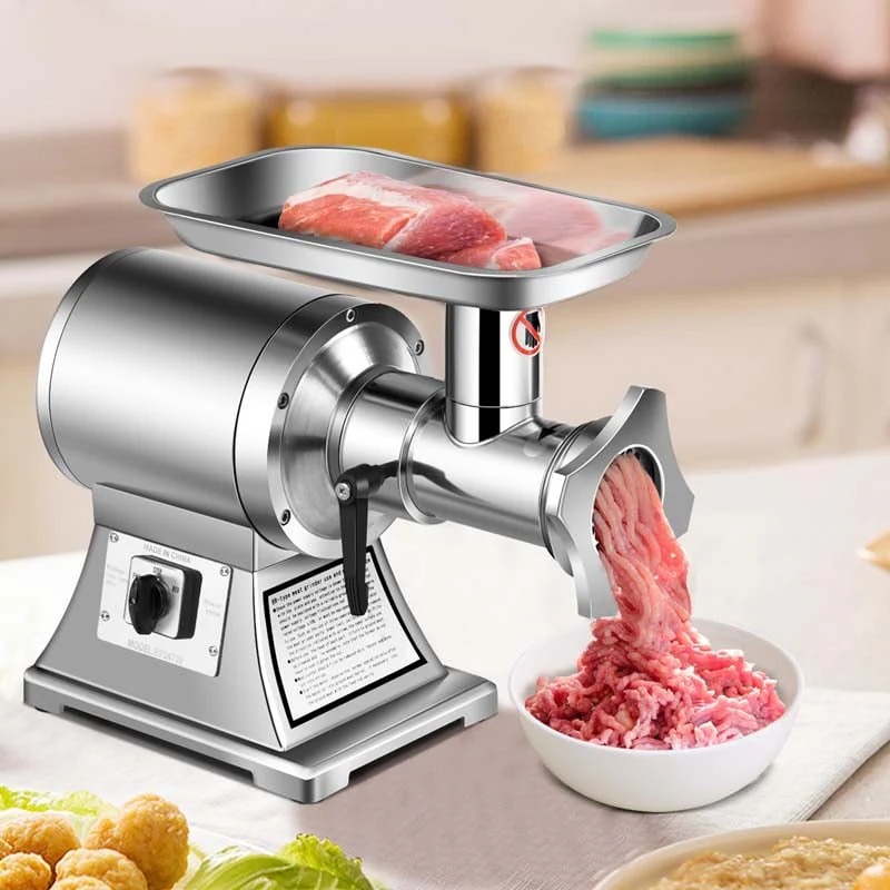 Heavy Duty 550Lbh 1100W Commercial Grade Meat Grinder Stainless Steel Electric Food Grinder Processer