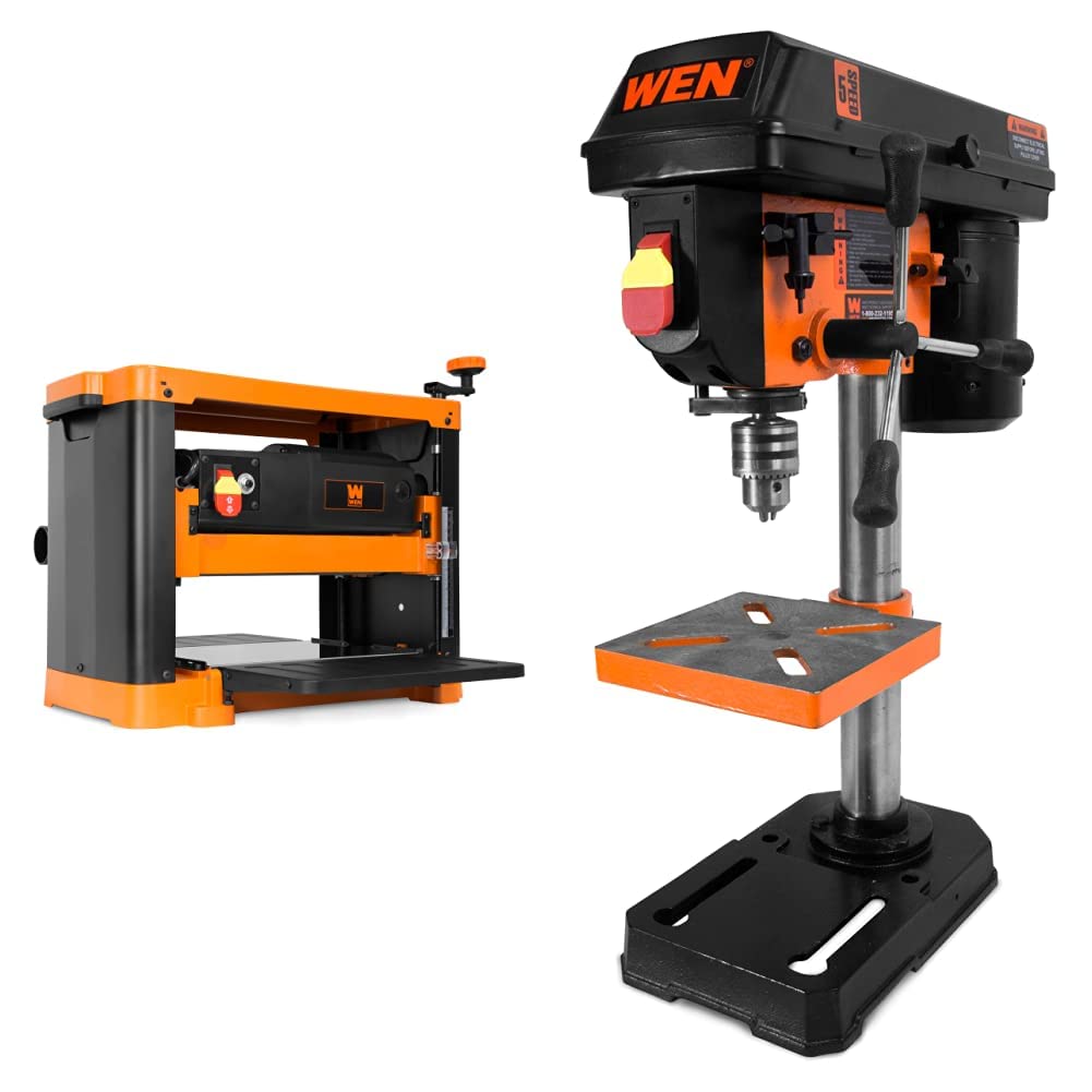 WEN 12 5 Inch Two Blade Benchtop Thickness