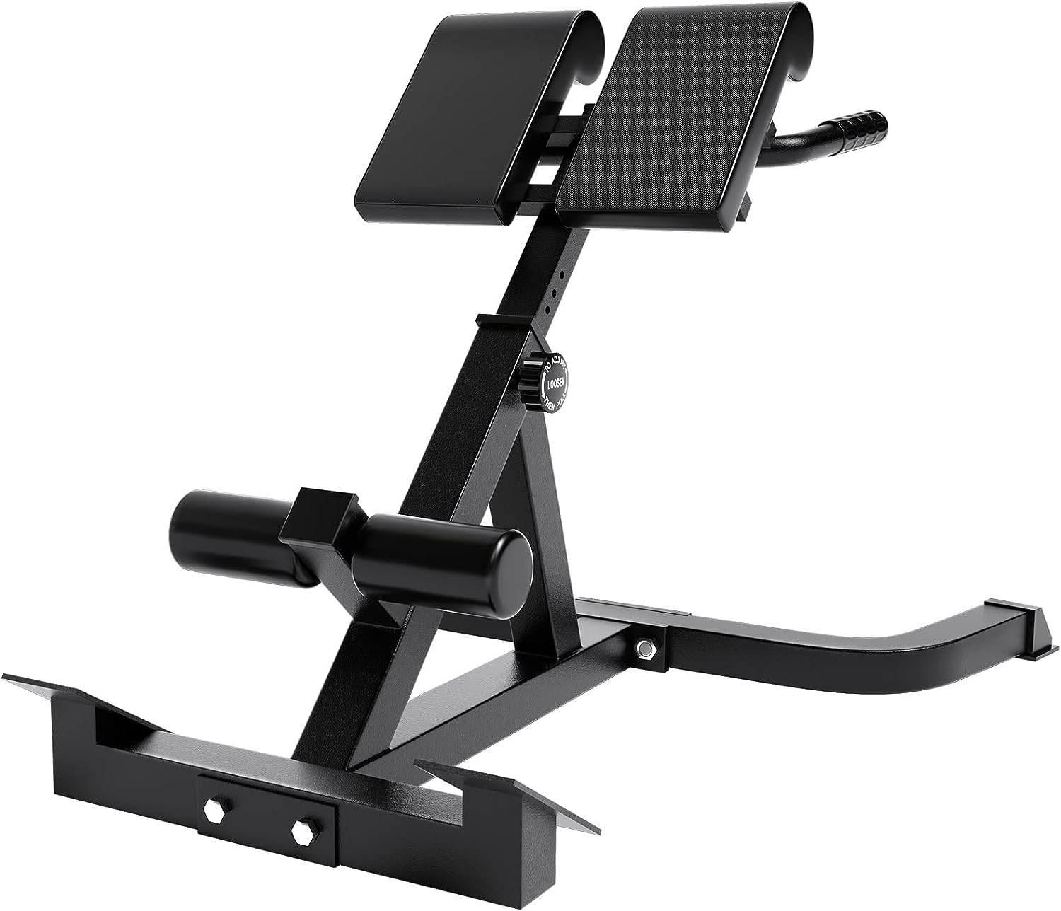 Loupusuo Roman Chair, Back Extension Bench, Multi Functional Ab Bench, Leg Strength Trainer
