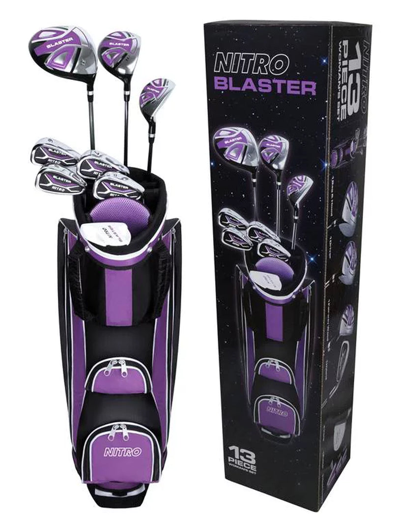 Nitro Club Complete Set Ladies 13 Piece Right Handed - High Quality Set For Everyday Use