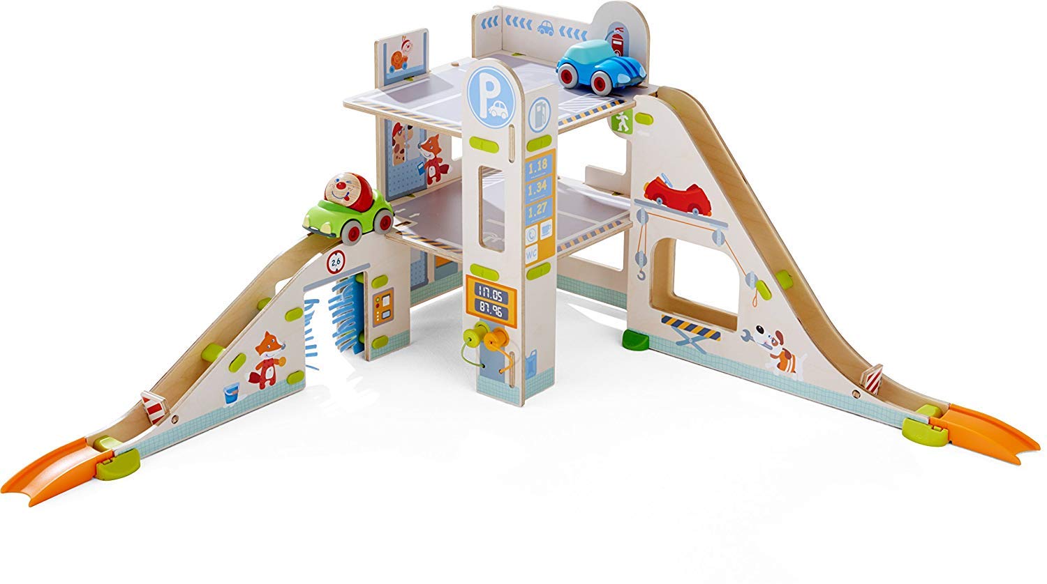HABA Kullerbu00fc Parking Garage Wooden