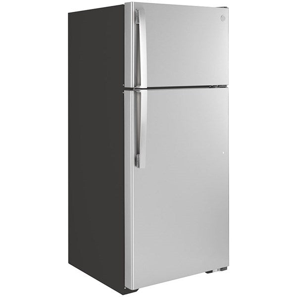 16.6 cu ft Top Freezer Stainless Refrigerator