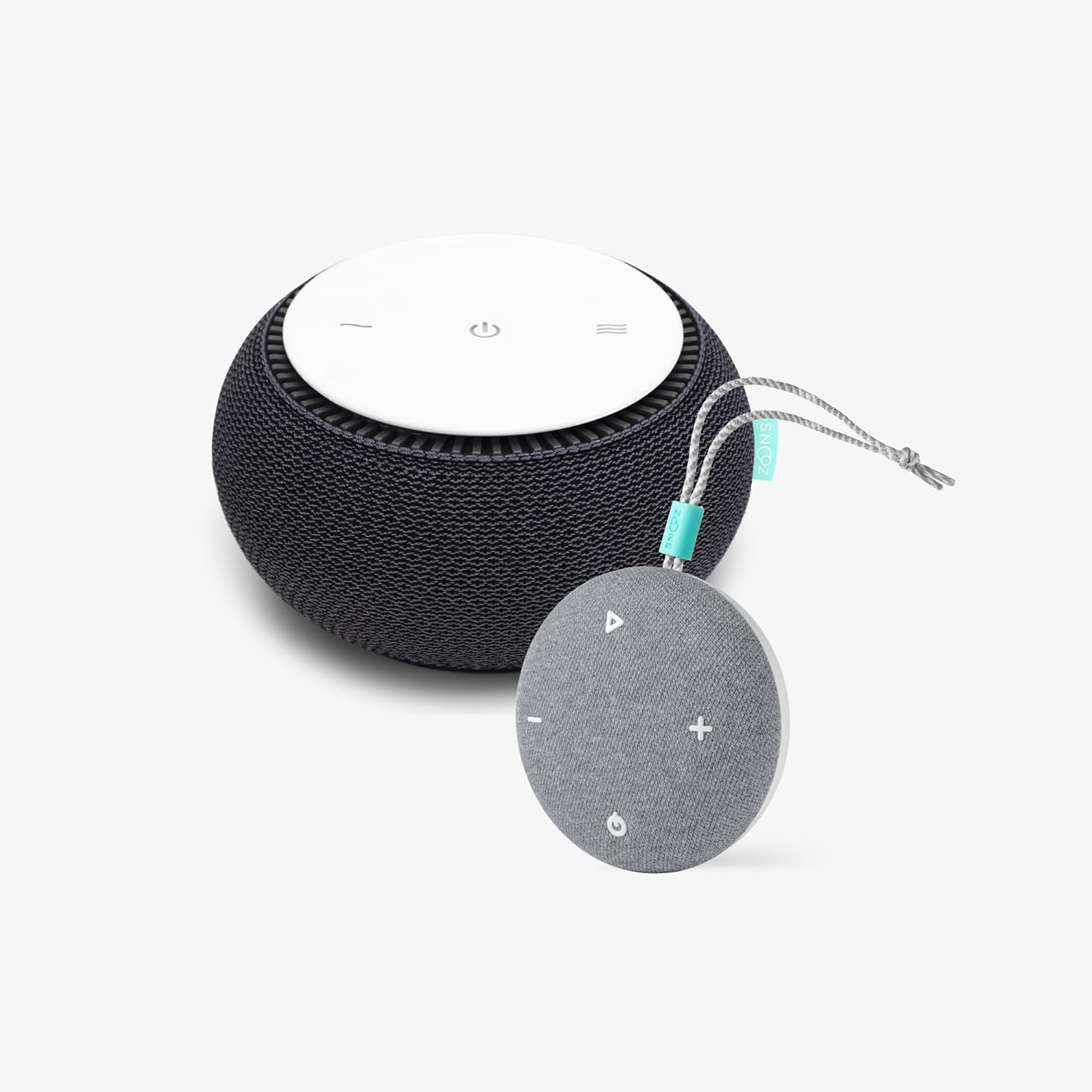 Original Charcoal White Noise Sound Machine and SNOOZ Go Travel Friendly and Portable Sound Machine   Bundle