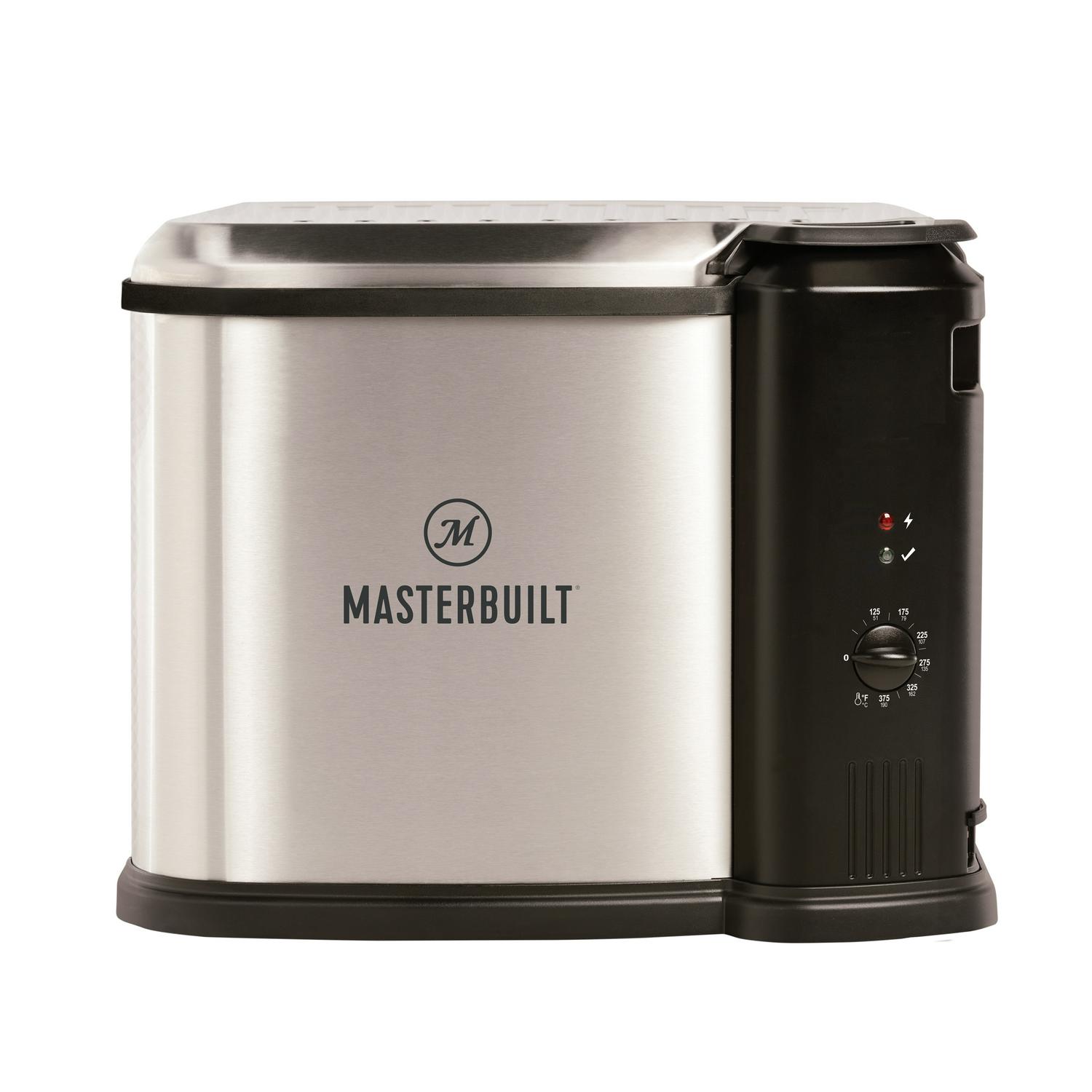 2024 Masterbuilt 10 Liter XL Electric Fryer, Boiler, Steamer in Silver