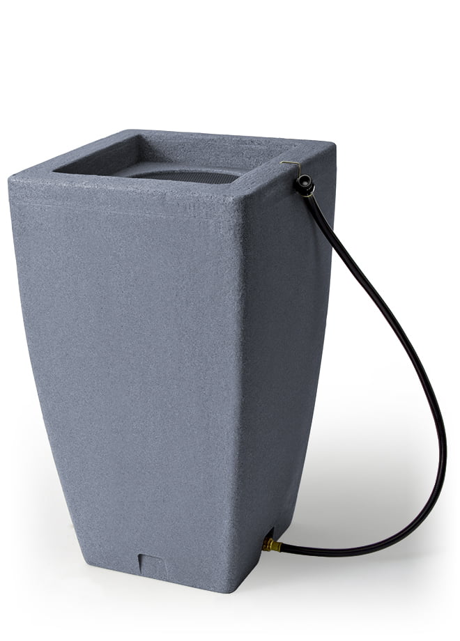 Algreen Madison 49 Gallon Rain Barrel, Sandstone