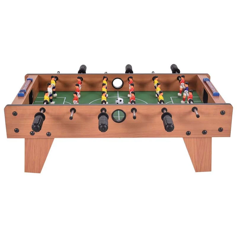27Quot Wooden Foosball Table Indoor Soccer Game Table Top With Footballs Portable Table Soccer Set For Game Room - High Quality Set For Everyday Use