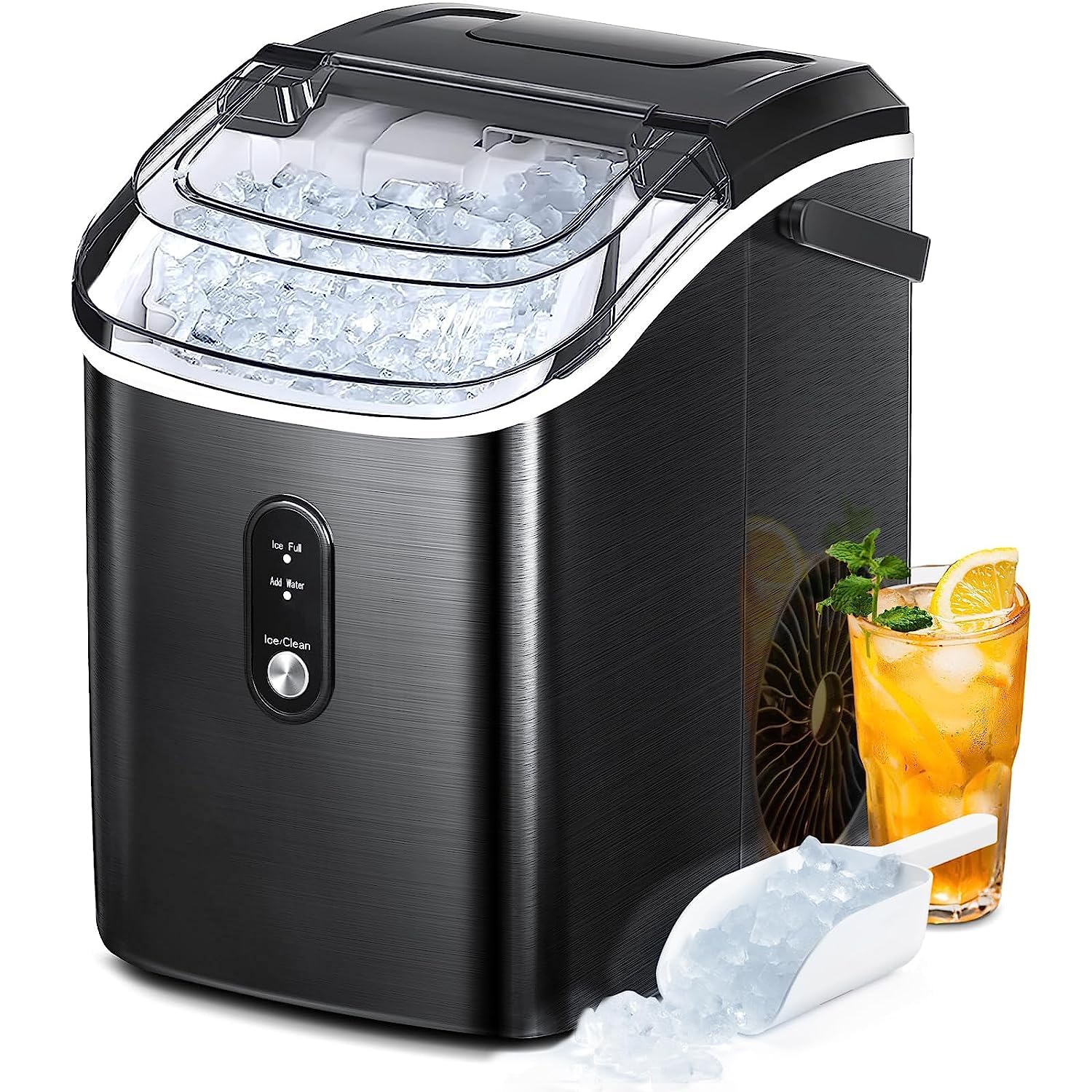 AGLUCKY Nugget Ice Maker Countertop