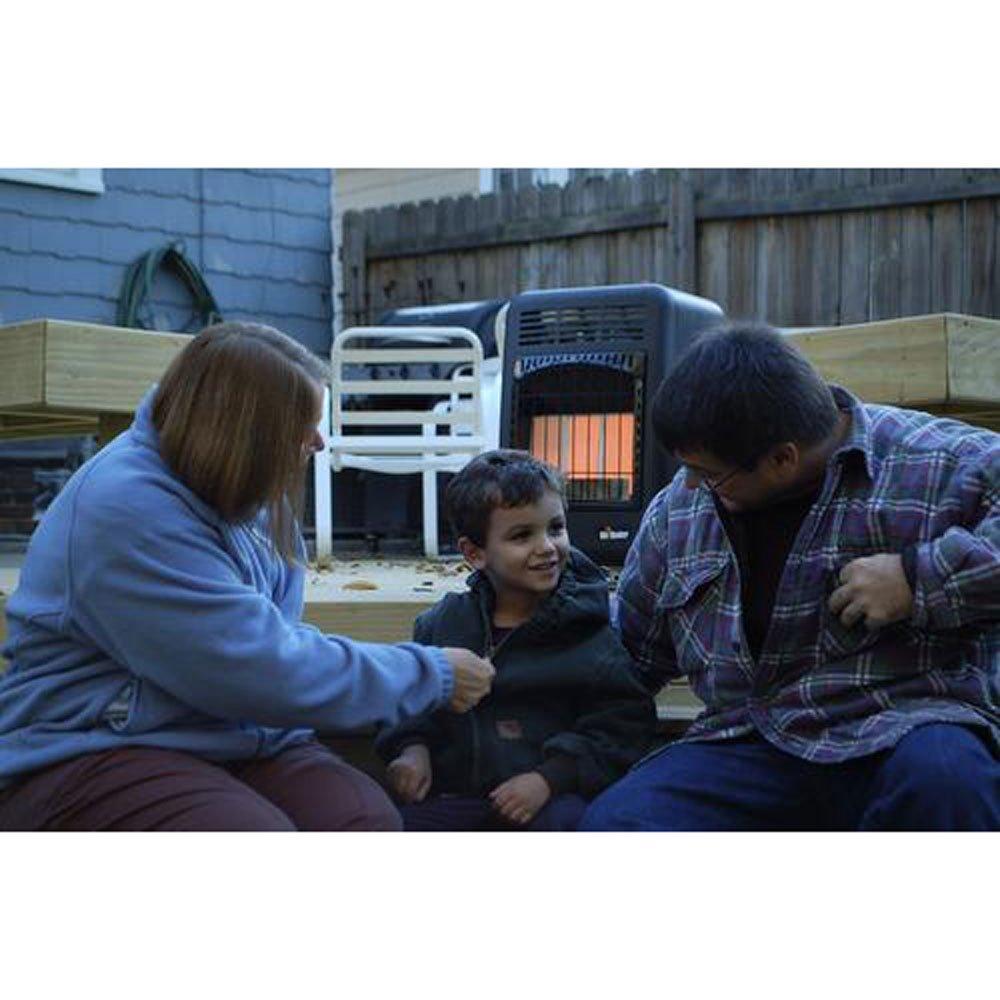 18,000 BTU Cabinet Portable Propane Radiant Heater