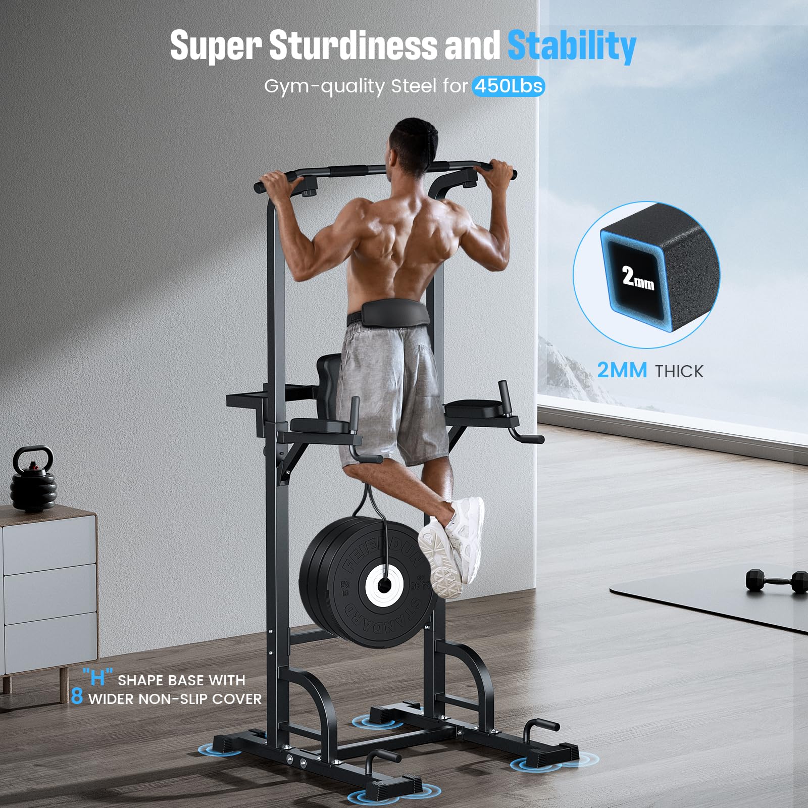 Sportsroyals Station Strength Training Equipment