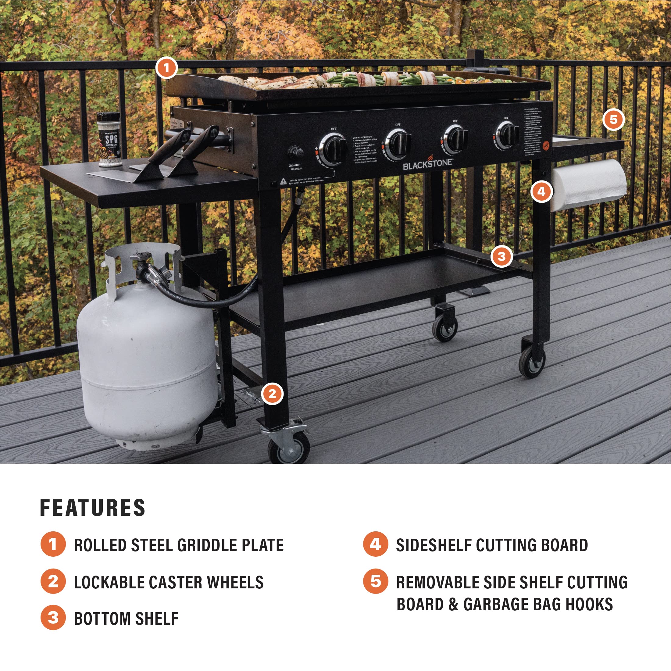 Blackstone Outdoor Grill Griddle Station