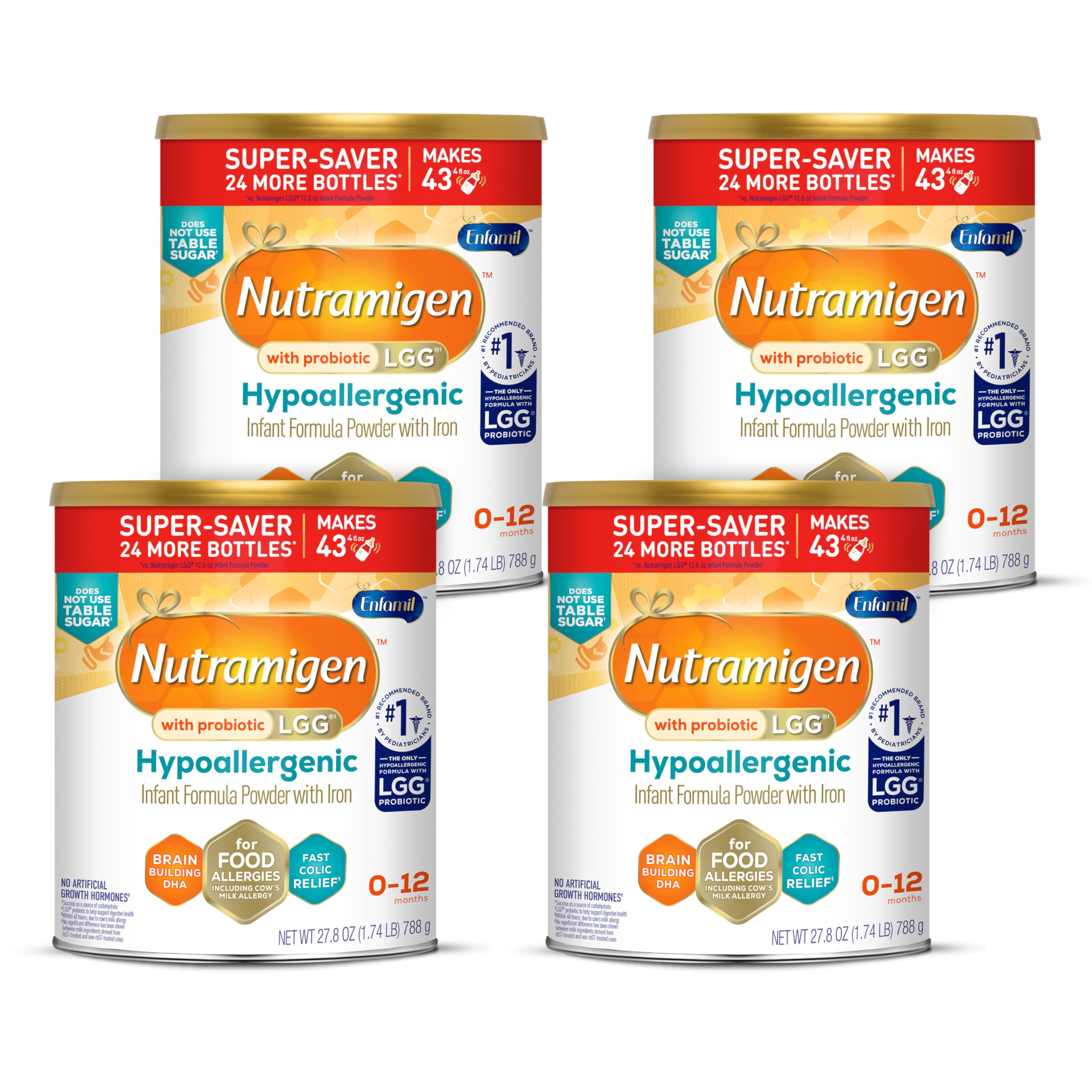 Enfamil Nutramigen Hypoallergenic Formula Lactose