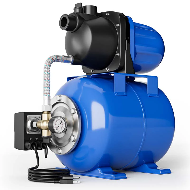 1200W 16Hp Shallow Well Pump With Pressure Tank 1000Gph Booster Water Pump Garden Farm Irrigation Jet Pump