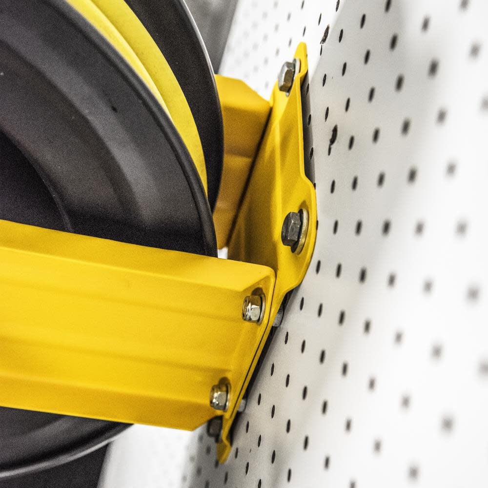 3/8 in. x 50 ft. Double Arm Auto Retracting Air Hose Reel DXCM024-0343 from