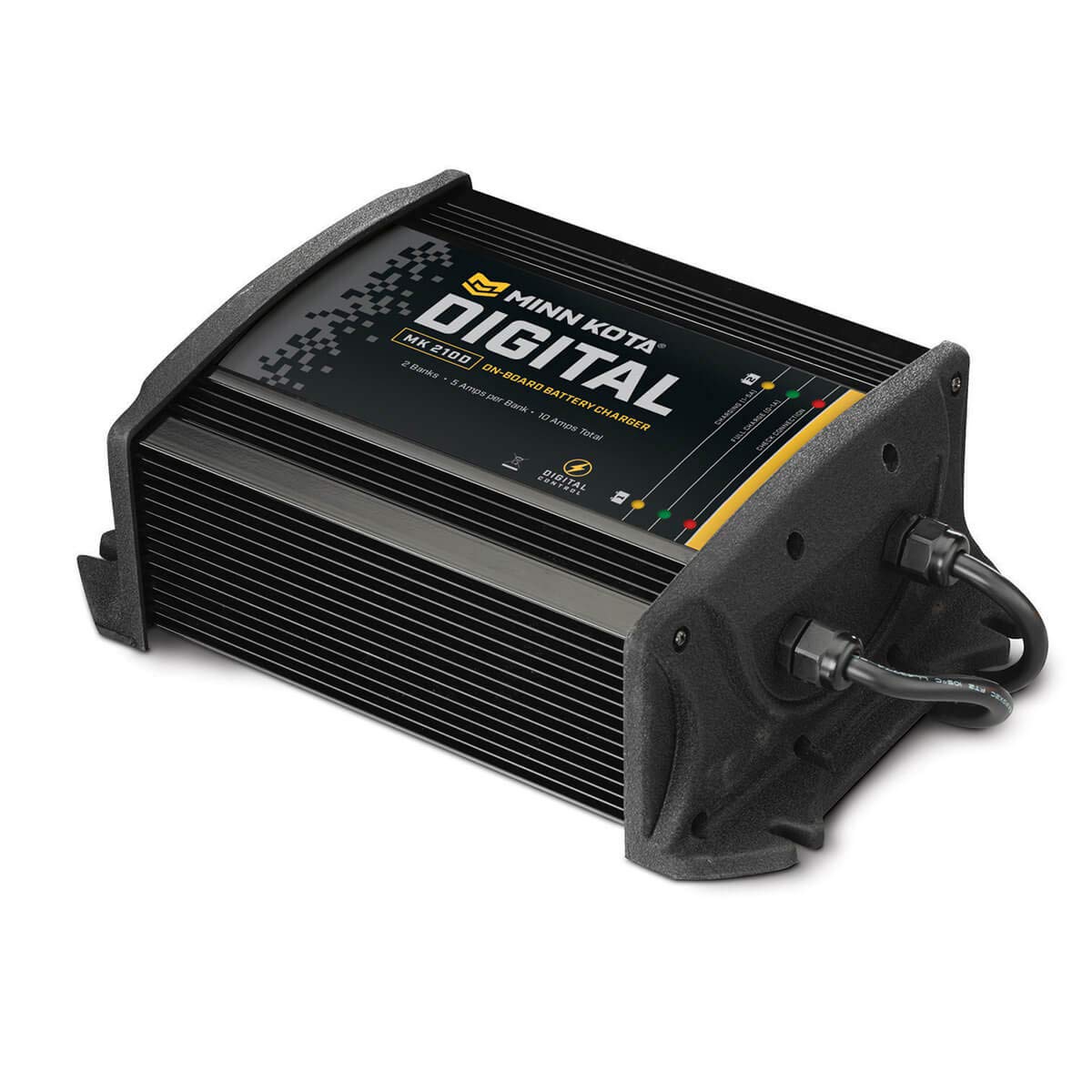 Minn Kota 1822105 MK 210D On Board Battery Charger, Alternator Charger