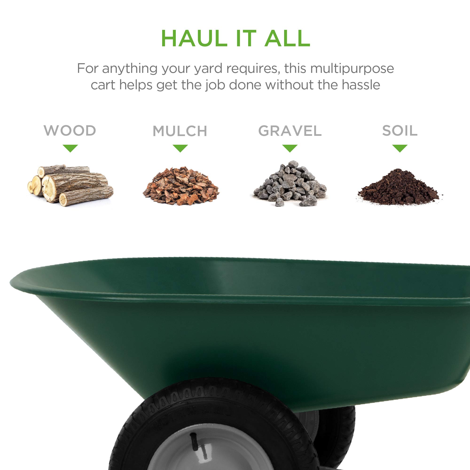 Best Choice Products Wheelbarrow Garden
